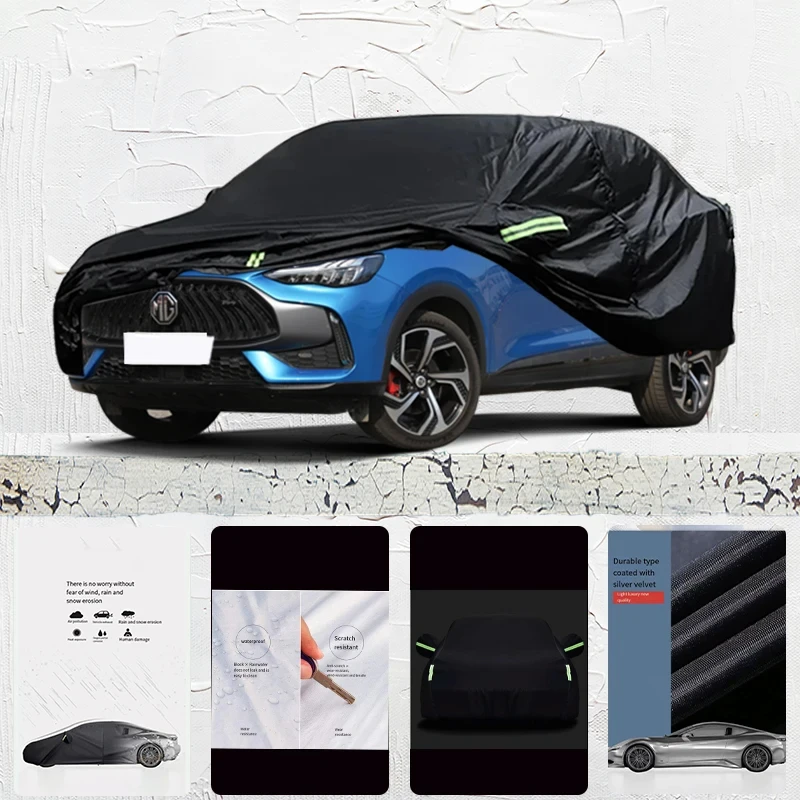 

For-MG-Pilot-Anti-UV-Sun-Shade-Rain-Snow-Resistant-Dustproof-Black-cover-Car-umbrella-Full