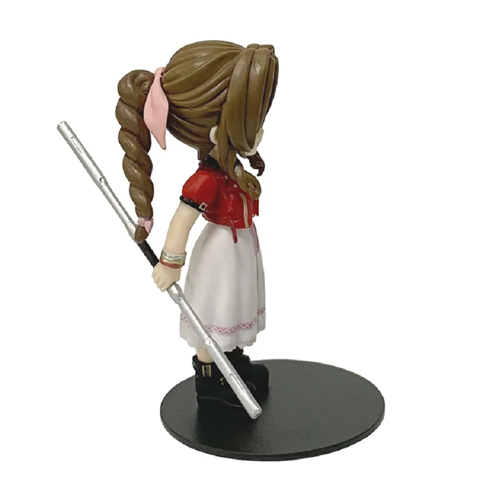 11-12cm Anime Cloud Strife Tifa Lockhart Aerith Gainsborough Zack·Fair Figur Modell PVC Spielzeug Desktop-Sammlungszubehör Geschenk – Detail 19