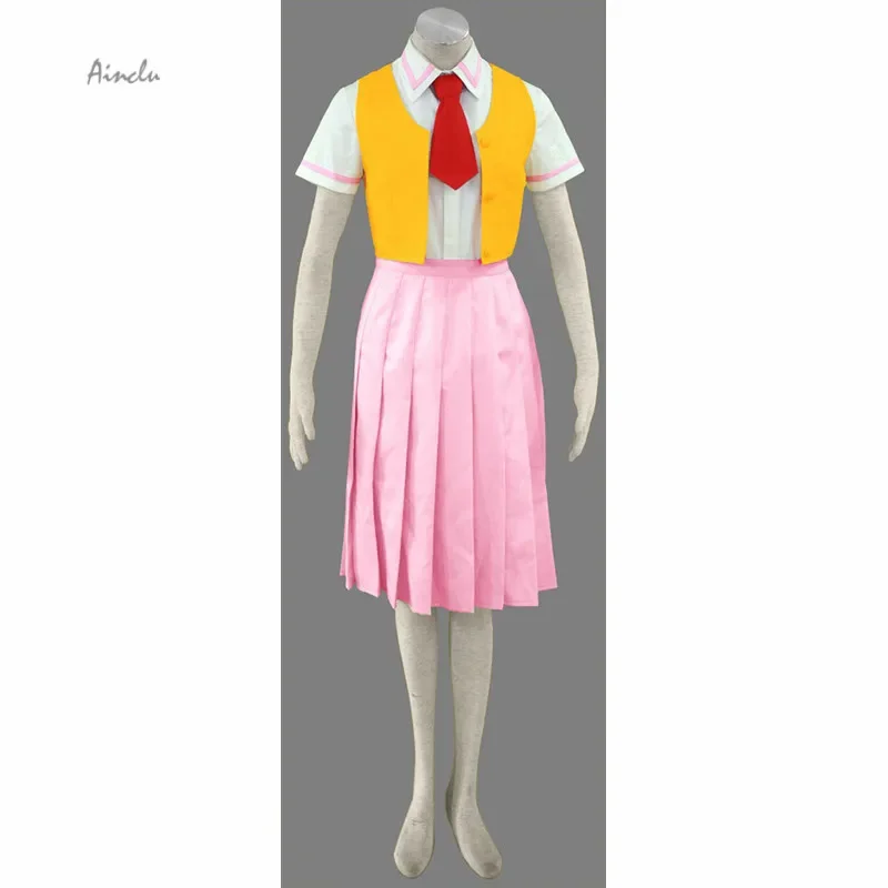 Ainclu Anime When They Cry Mion Sonozaki Costume Halloween Cosplay Customize for plus size For Adult