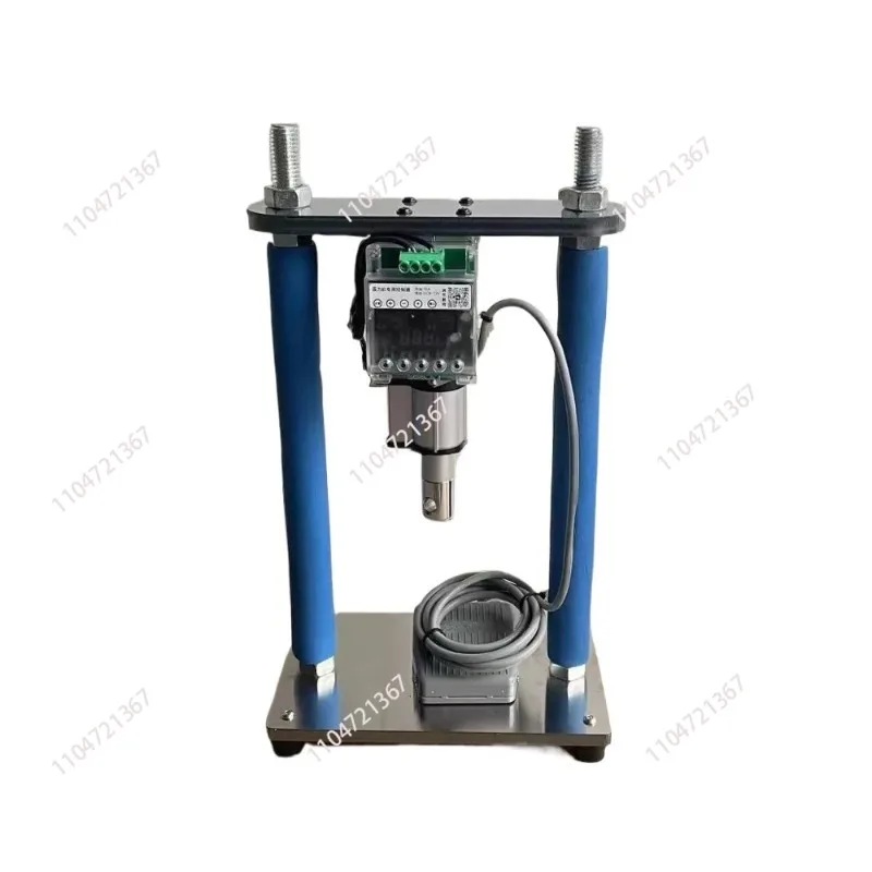 (New)electric Silent Press Machine Universal Desktop Hydraulic Die Press Height Adjustable 30MM Stroke 5MM/S 8000N