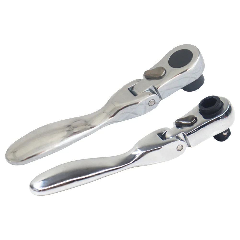 

2 In 1 Mini Ratchet Wrench Screwdriver 72 Teeth Socket Batch Head Quick Spanner For Repair Hand Tools Parts
