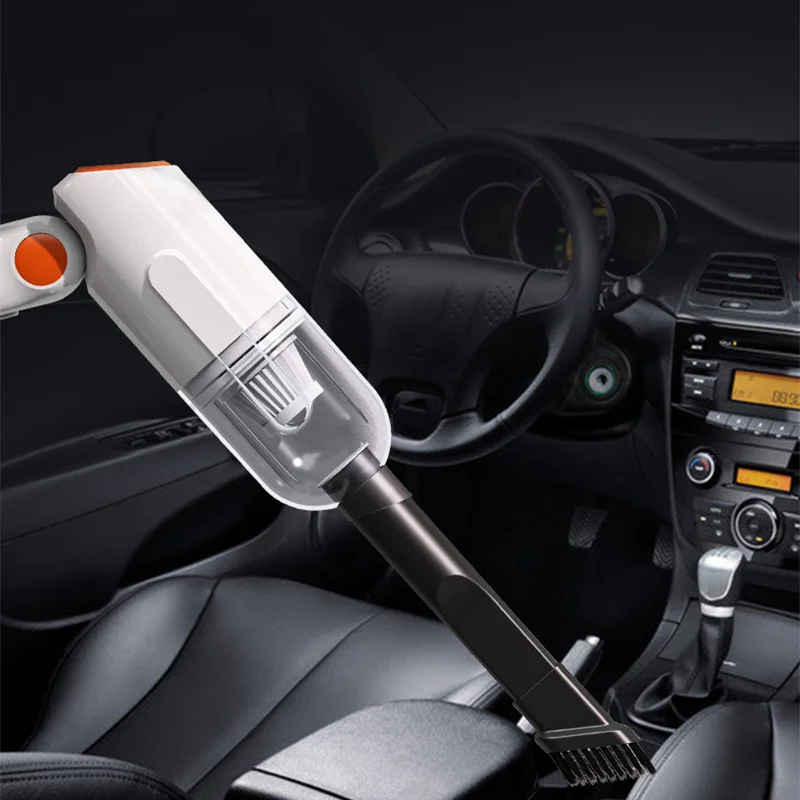 6000pa kabelloser Heims taub sauger USB-Aufladung tragbares Reinigungs gerät Mini Nass-und Trocken sauger Auto Haushalt