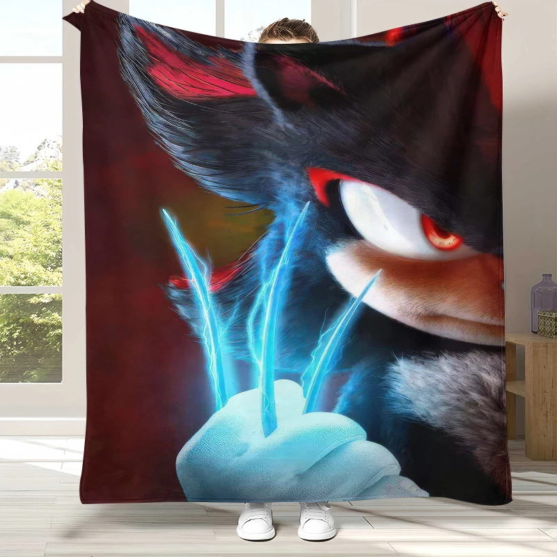 Imagen 4: Manta de Franela con Diseño Retro de S-Sonic, Ultra Suave y Cálida, para el Hogar, Dormitorio, Cama, Sofá, Camping, Picnic, Regalo