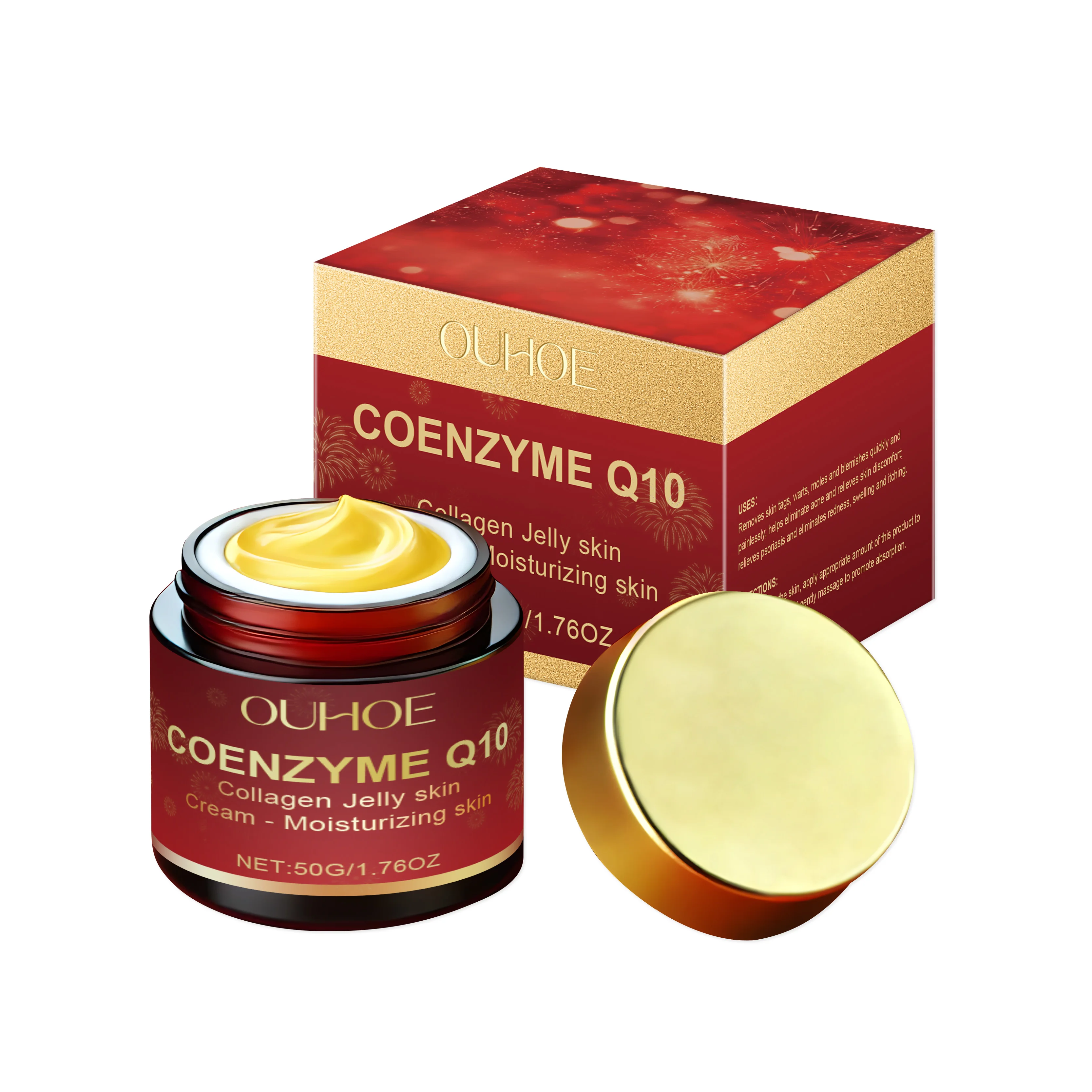 Coenzyme Q10 Cream - OUHOE Coenzyme Q10 Collagen Repair Cream,