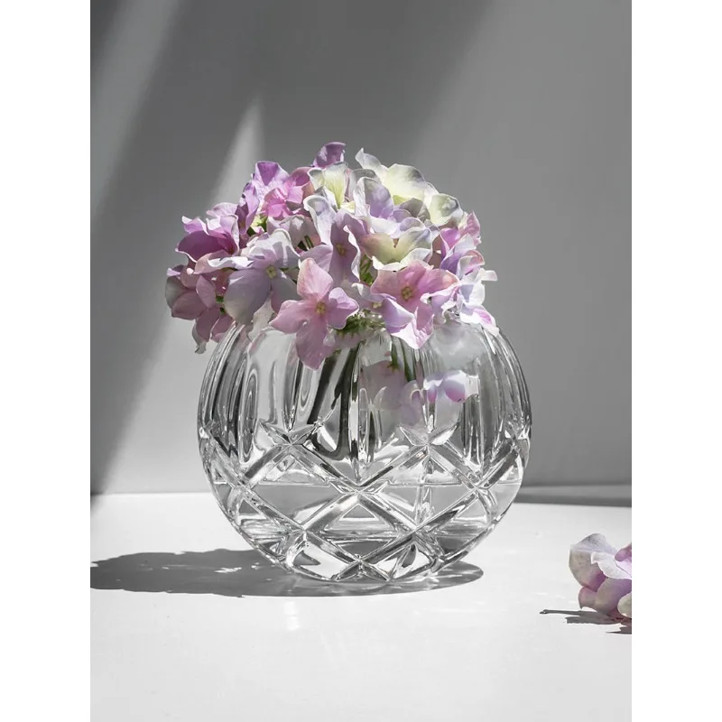 Universe Grocery Store Spherical Vase Bohemian Crystal Glass Living Room Ornament Ideas