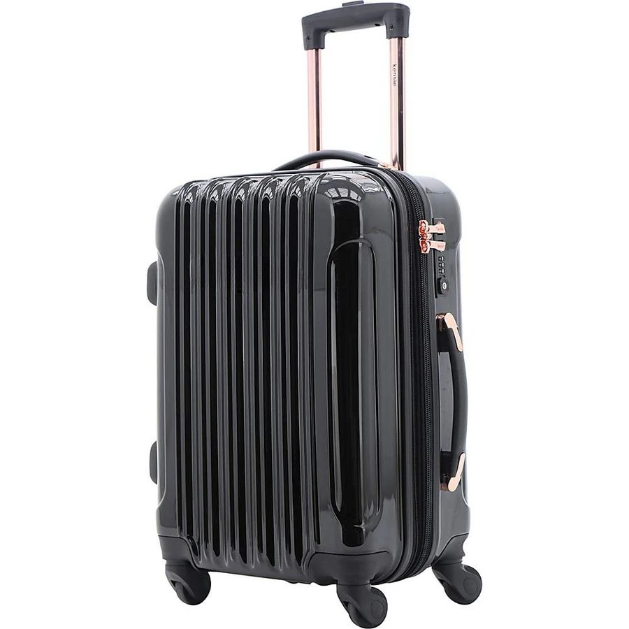 

Черный чемодан Black Alma CarryOn с замком TSA, на колесиках, легкий, для ручной клади