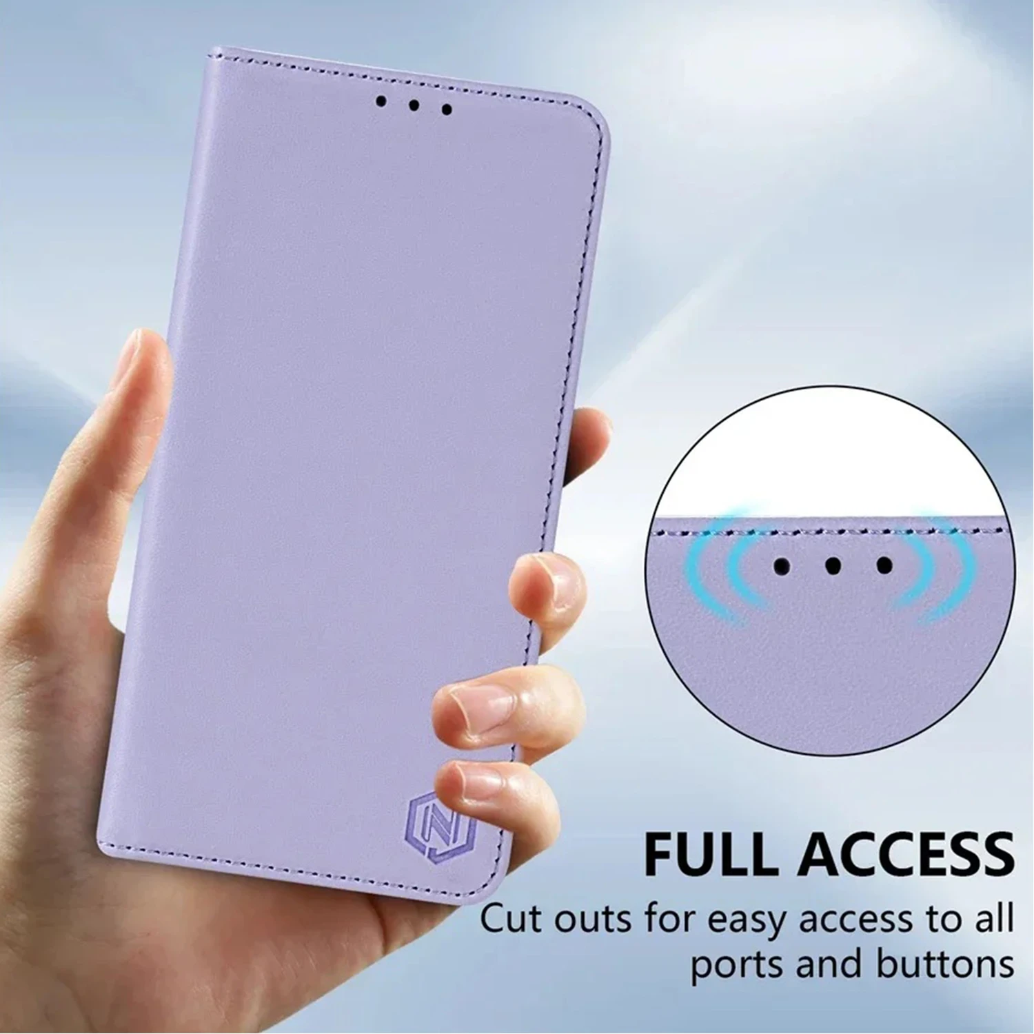 محفظة الهاتف الجلد قوية فتحة للبطاقات المغناطيسية حافظة جلدية قابلة للطي آيفون 16 برو ماكس 15 زائد 14 13 Mini 12 11 XS XR 8 7 SE 2 3 #4