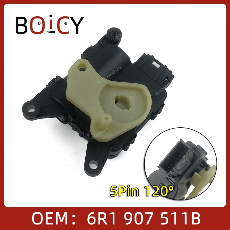 BOICY Air Conditioning Heater Flap Actuator Motor for VW Polo 6R1907511B 6R1 907 511B 6RD907511D 6RD 907 511 D