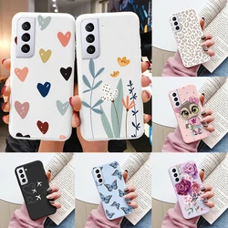 Case For Samsung Galaxy S21 5G S21 FE Ultra Phone Cover Cute Cartoon Candy Painted Soft TPU Coque For Samsung S24 FE S24+ Fundas