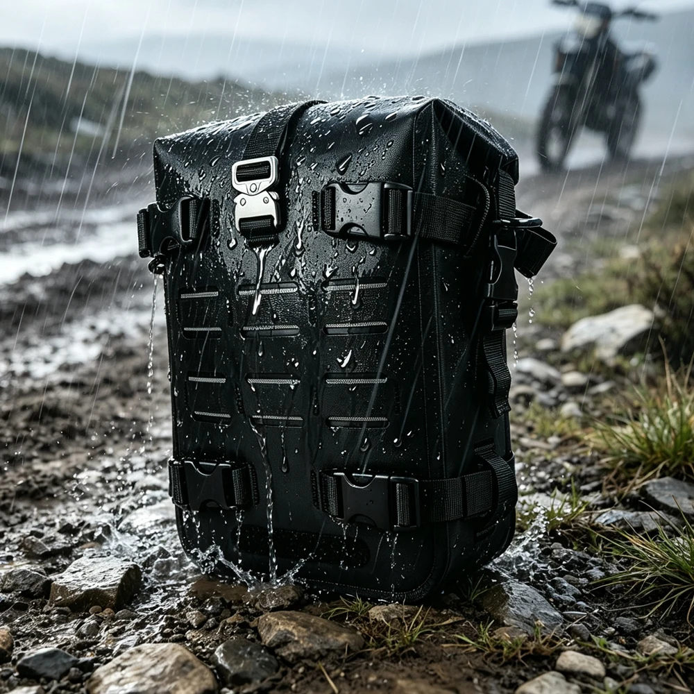 For BMW R1300GS R 1300 GS ADV Crash Bar Bag 6L-8L Waterproof Frame Storage Pouch Adventure Touring Luggage Gear