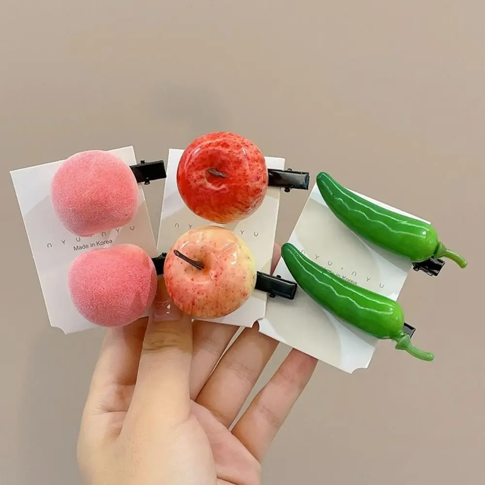 Haaraccessoires Simulatie Fruit Haarclip Haarversiering Hoofdtooi Groente Haarspeld Kostuum Hoofddeksels