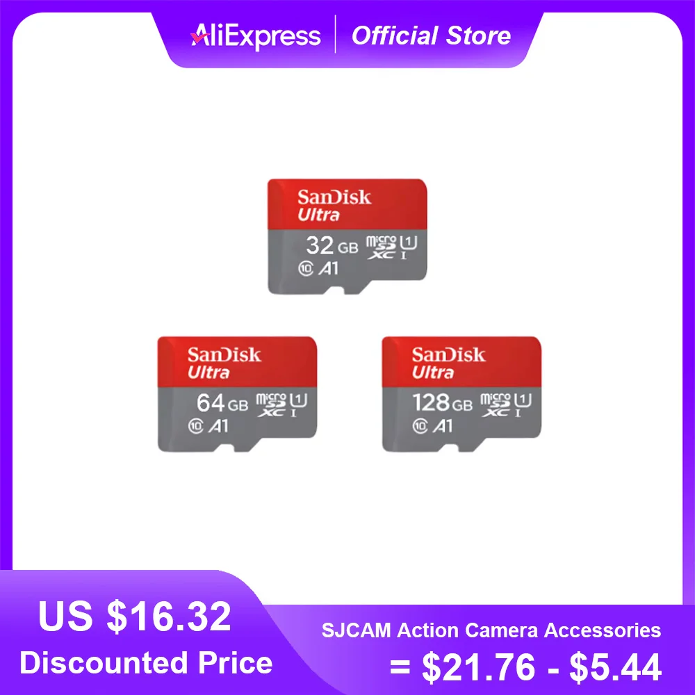 SJCAM SanDisk Memory Card For
