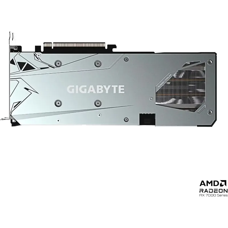 بطاقة رسومات GV-R76GAMING OC-8GD Radeon RX 7600 Gaming OC 8G، 3X WINDFORCE Fans 8GB 128-bit GDDR6، بطاقة فيديو