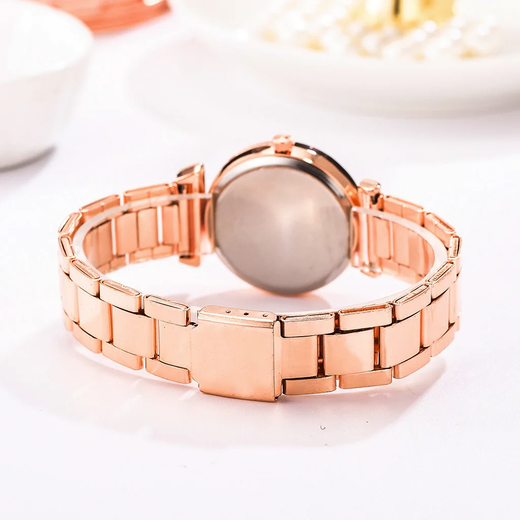 

Women's Minimalist Watch And Bracelet Set Durable Adjustable Scratch Resistant Comfortable To Wear For Daily Life