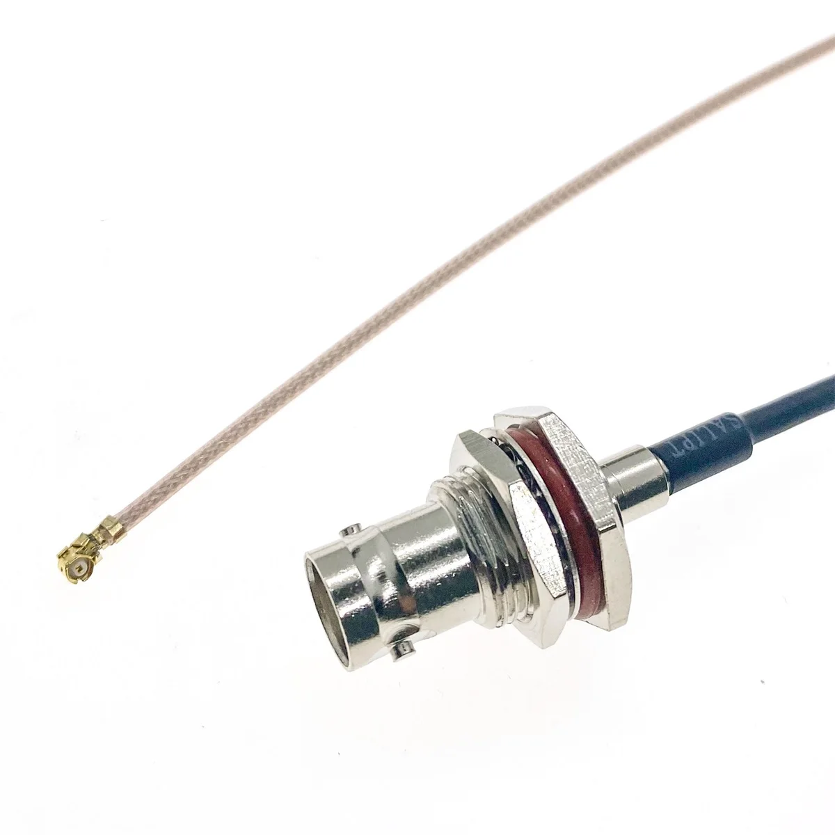 RG178 Cable BNC Female Jack Bulkhead to uFL/u.FL/IPEX-1 Female Adapter RF Coaxial Pigtail WIFI Antenna Extension