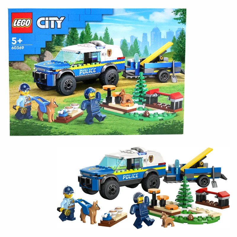 LEGO 60369 City Mobile Police Dog Training