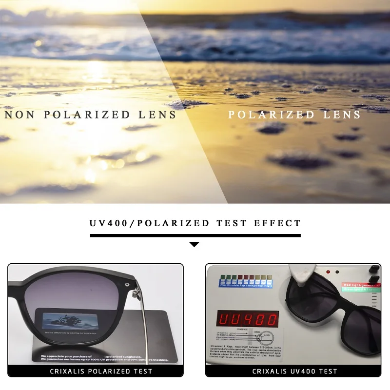 10 Colors Vintage Women Men Polarized Sunglasses Classic Male Anti Glare Driving Sun Glasses Luxury Shades UV400 Protection
