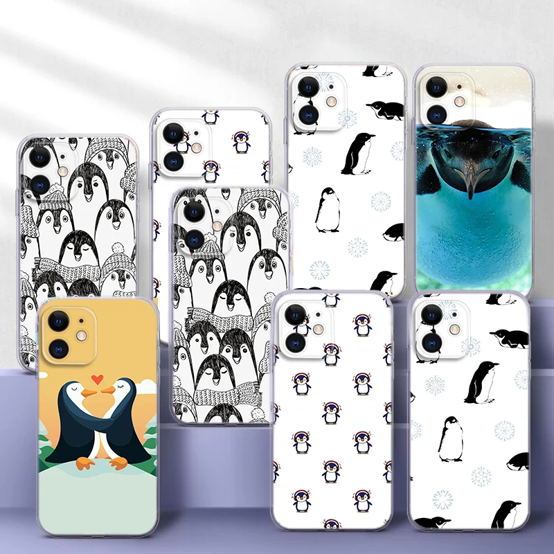 C45 Lovely Penguin Customer Soft Case for LG G3 G8 K10 Pro K10A K11 Plus K22 K30 K40 K40S K41S K50 K50S K51 K51S K52 K62 K42