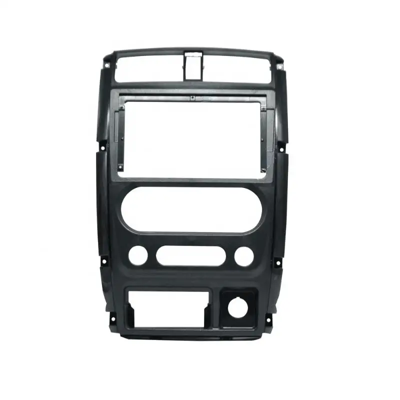 9INCH Car Radio Frame For Suzuki Jimny 2007–2016 Android MP5 Player Fascia Stereo Dash 2 Din Head Unit Panel Trim 3