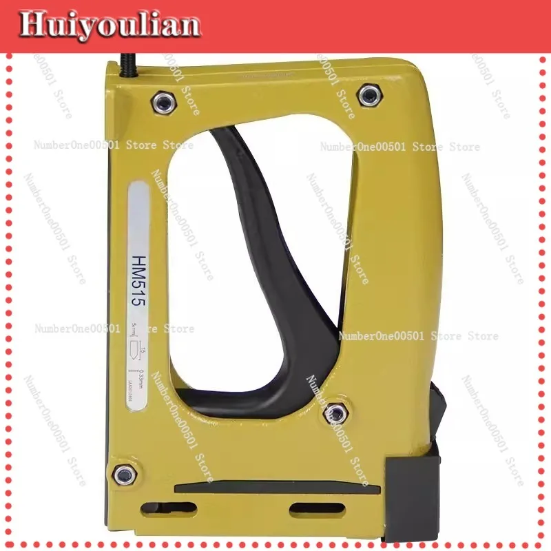 Manual Point Driver for Picture Frame Canvas and Mirror Backing Tool with Flat Bra