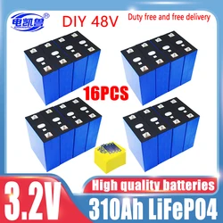 16 pz EVE 3.2 V 310Ah 304Ah 105Ah LF280K 280Ah 320Ah LiFePO4 Batteria Brand new Grado A FAI DA TE 12 V 24 V 48 V Solare RV EV Campeggio Nessuna Imposta