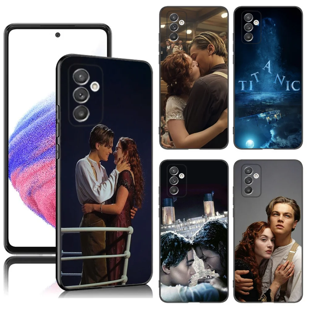 

Classic Movie T-Titanic Phone Case For Samsung S24,23,22,30,21,10,9,Ultra,Plus,Lite,FE,5G Black Soft Case
