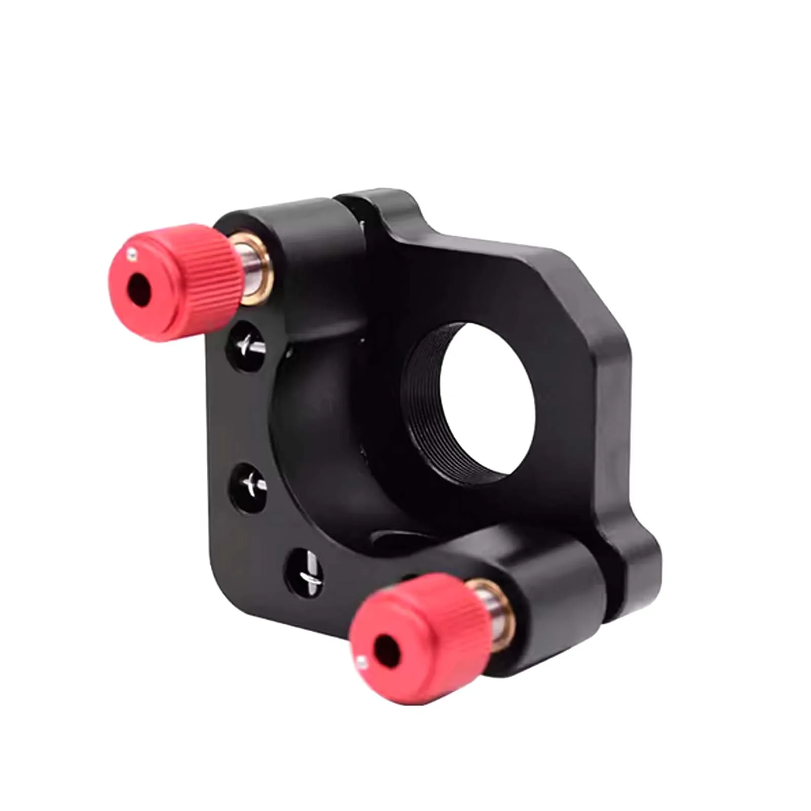 

Microscope Objective Lens Mounting Adjustment Bracket Wj 4/5″-36 Threaded Interface 2d Pitch and 2-Axis Fine Adjustment