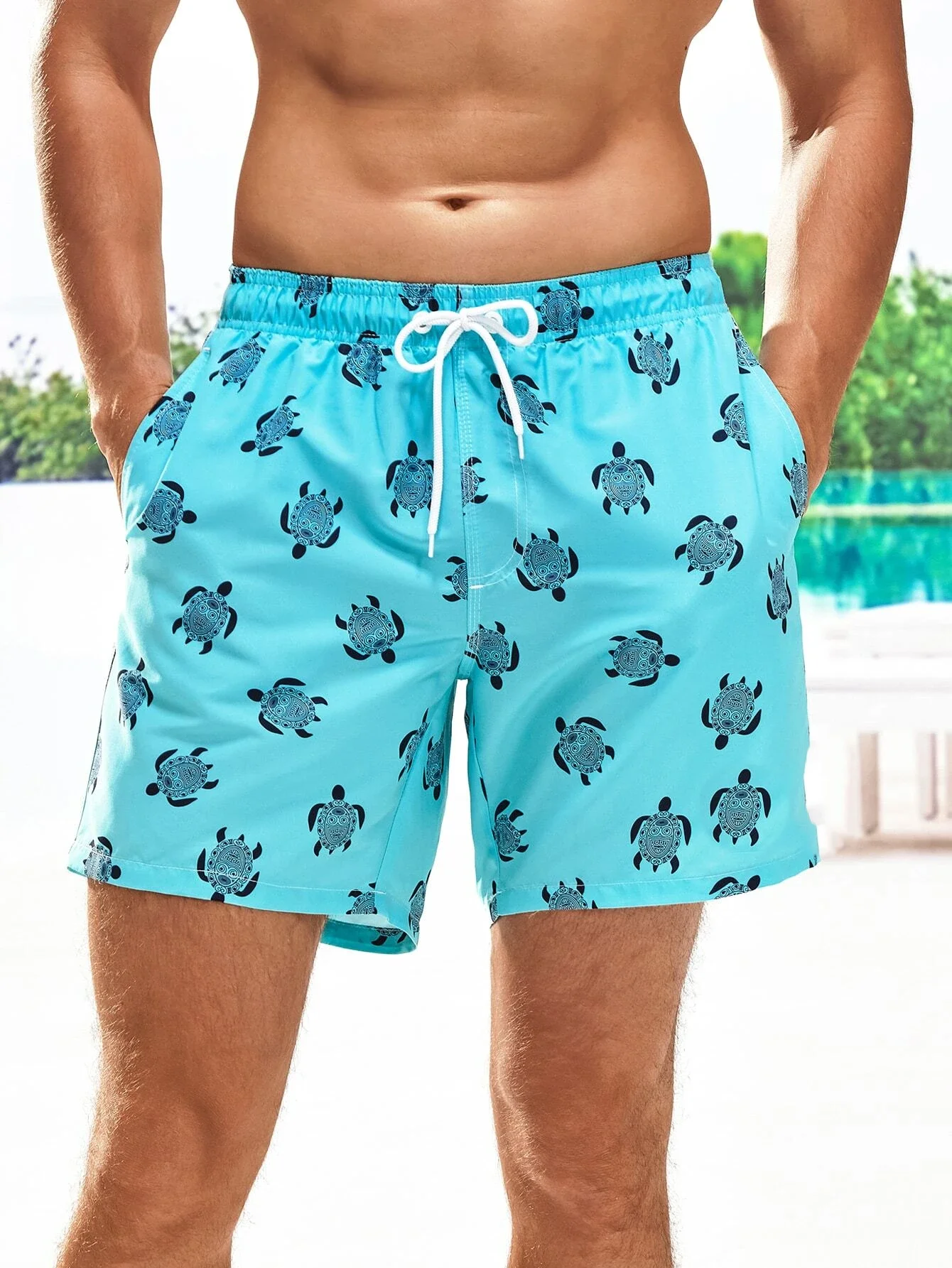 Men's Beach Shorts …
