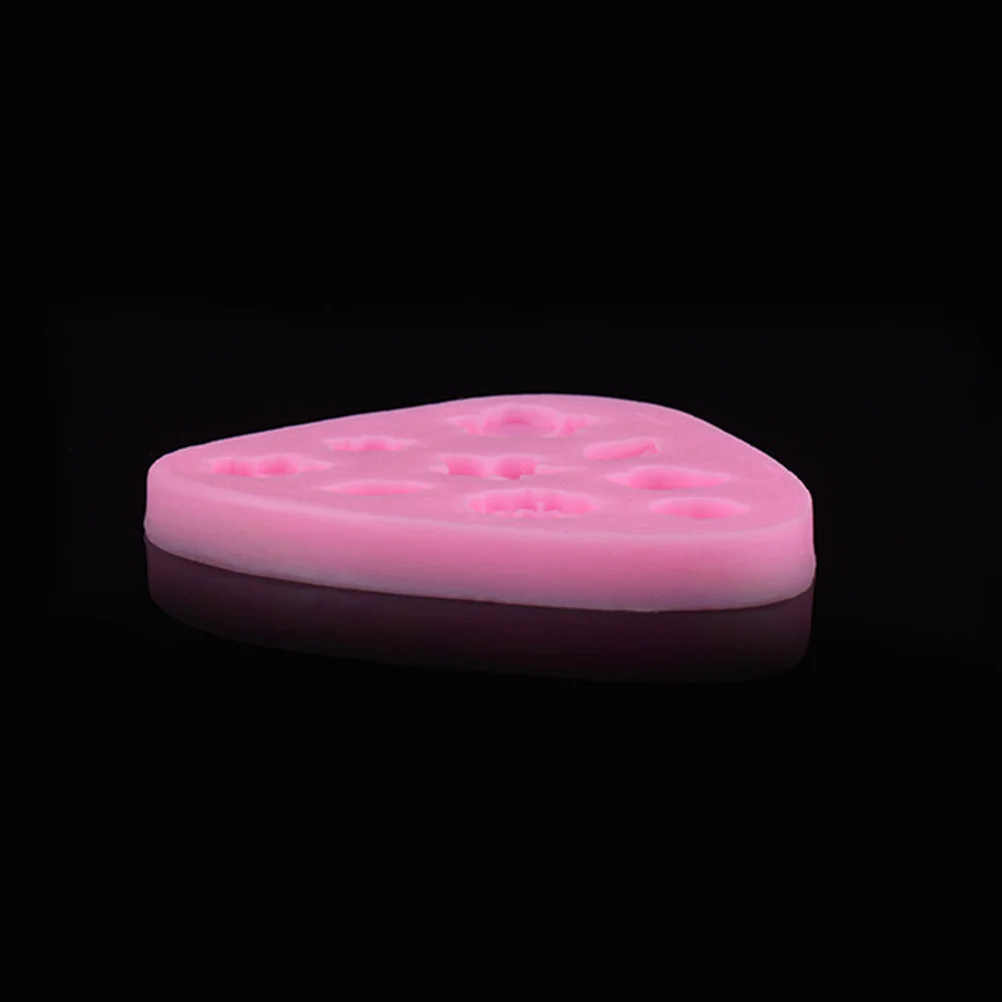 

Oven Safe Mold Fondant Molds Nonstick Embossing Cake Silicone Baking Pink Microwave