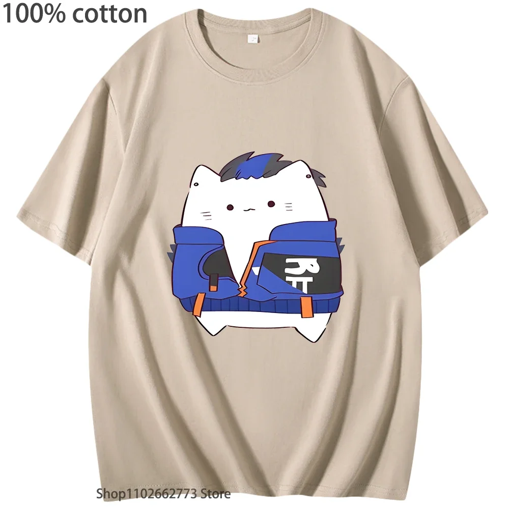 Koszulka męska z motywem gry VALORANT, koszulki koreańskie hip-hopowe, 100% bawełna, letnie t-shirty, koszulki anime, damskie, chłopięce, unisex, top Y2k