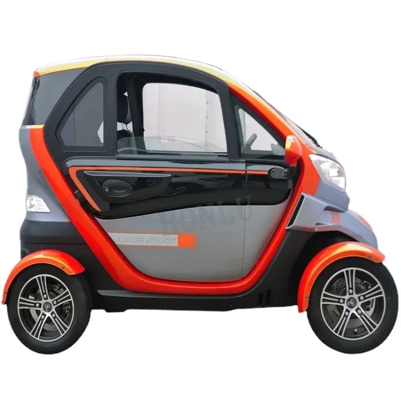 Electric Car Four Wheeled Electric Mini Car for Adults 3 Seater