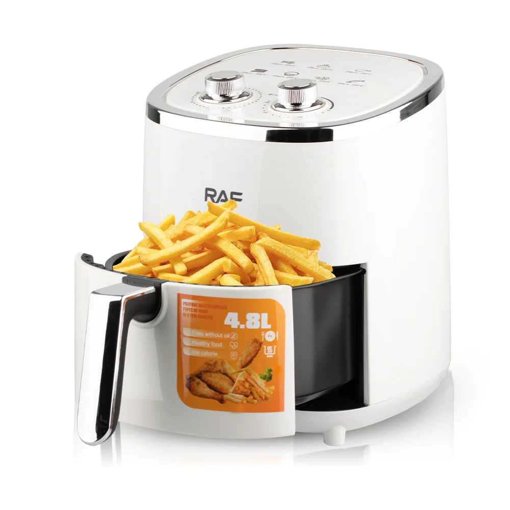 Air Fryer Household Smokeless Smart Electric Fryer French fries Machine Large Capacity 4.8L Multi-function Air Fryer Oven