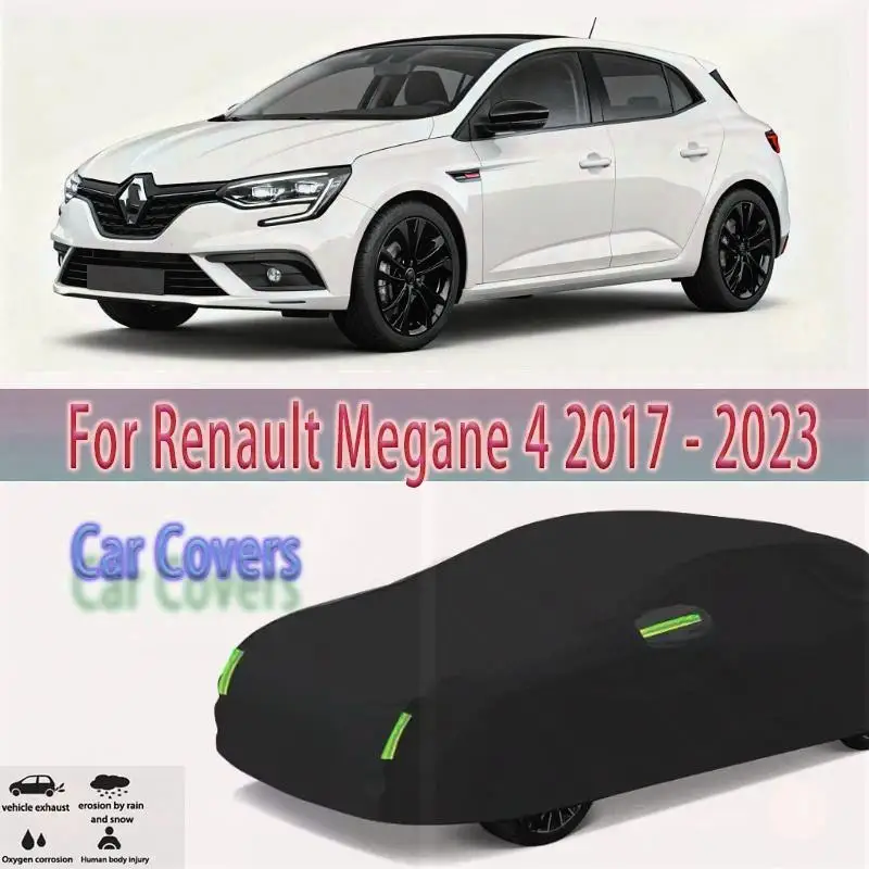 

For Outdoor Full for Renault Megane 4 2017-2023 Waterproof Dustproof Protection Sunshade Car Covers