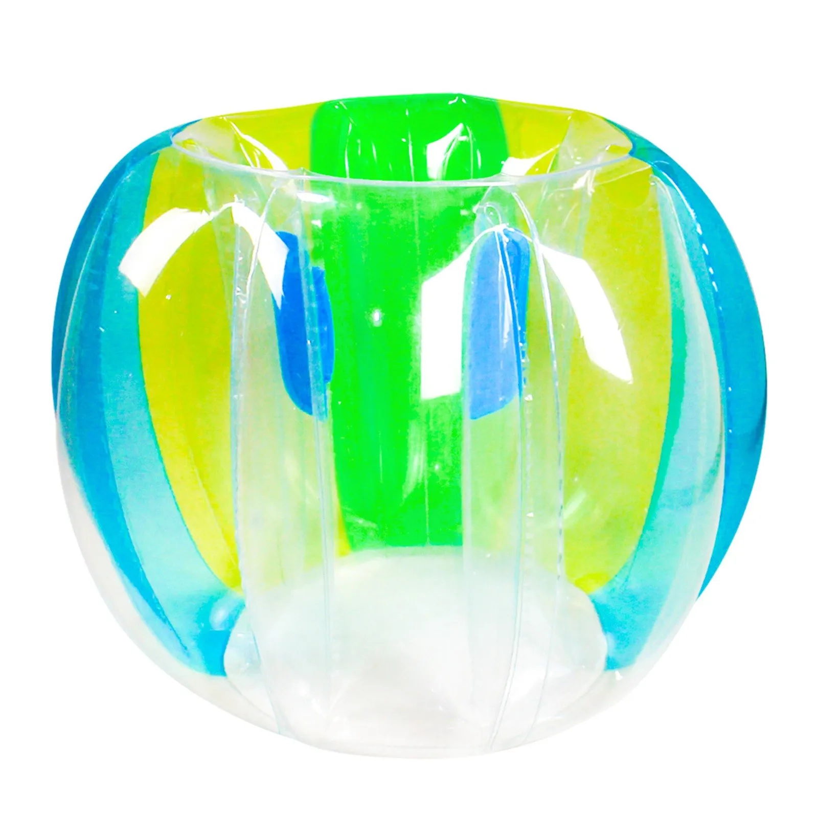 Inflatable Bump Ball Human Collision Ball Pvc Body Bubble Bounce Ball For Outdoor Activities, Family Party Multiplayer 90x75cm