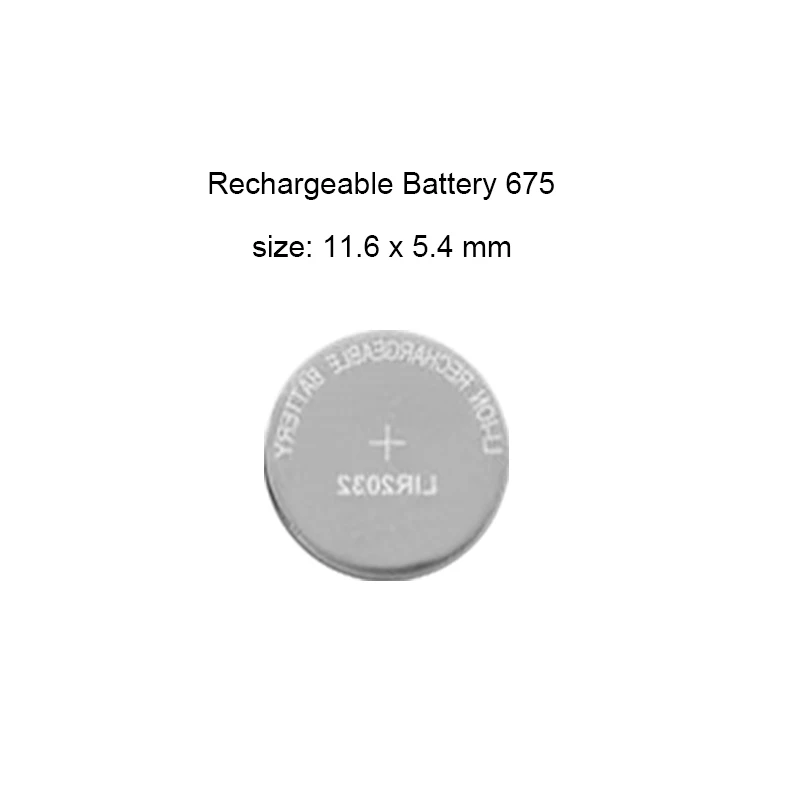 Hearing Aid Batteries 675 A675 P675 PR44 Cell Button Battery Rechargeable with Charging Case for Hearing Aids Sound Amplifiers