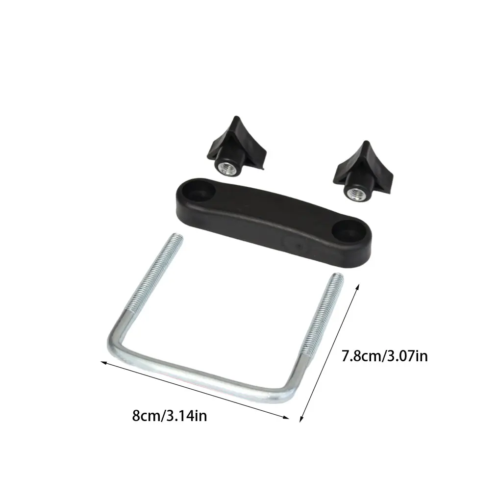 6cm/8cmCar Roof Mounting Rack Sturdy U Bolts Roof Rack Clamps Roof Rack Clamp For Convenient Installation Roof Box Car Van