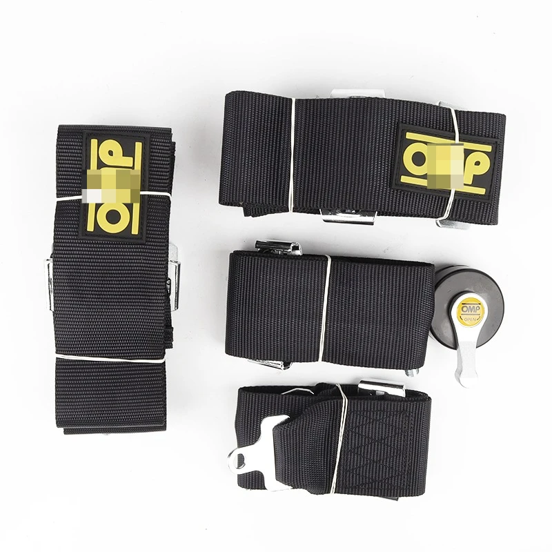 

Универсальный 3-дюймовый нейлоновый 6-точечный гоночный ремень с кулачковым замком и логотипом.