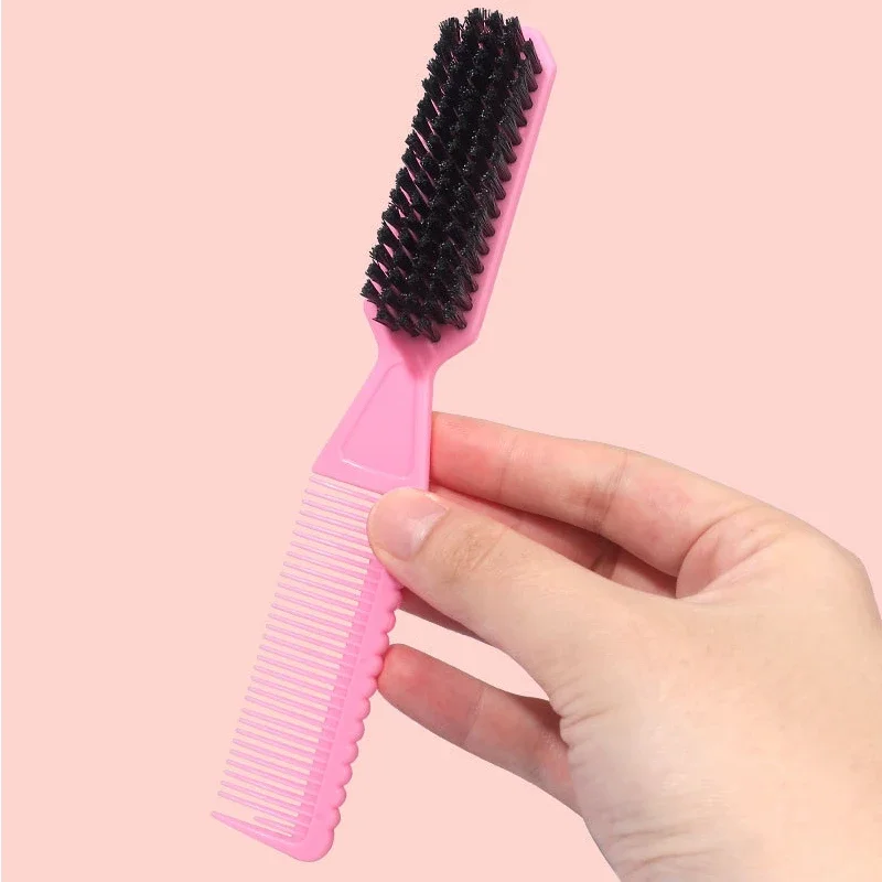 Broken Hair Finishing Comb Trimmer Double Sided Hard Hair Double Edge Hair Removal Comb Cutting Man Beard Oil Head Clean Comb