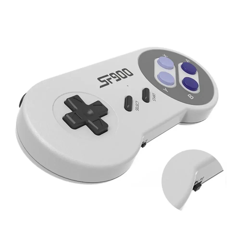Sf900 Console Voor Super Nintendo 16 Bit Game Stick 5000 Retro Games Hd Video Game Consoles Voor Nes Snes Draadloze Controller