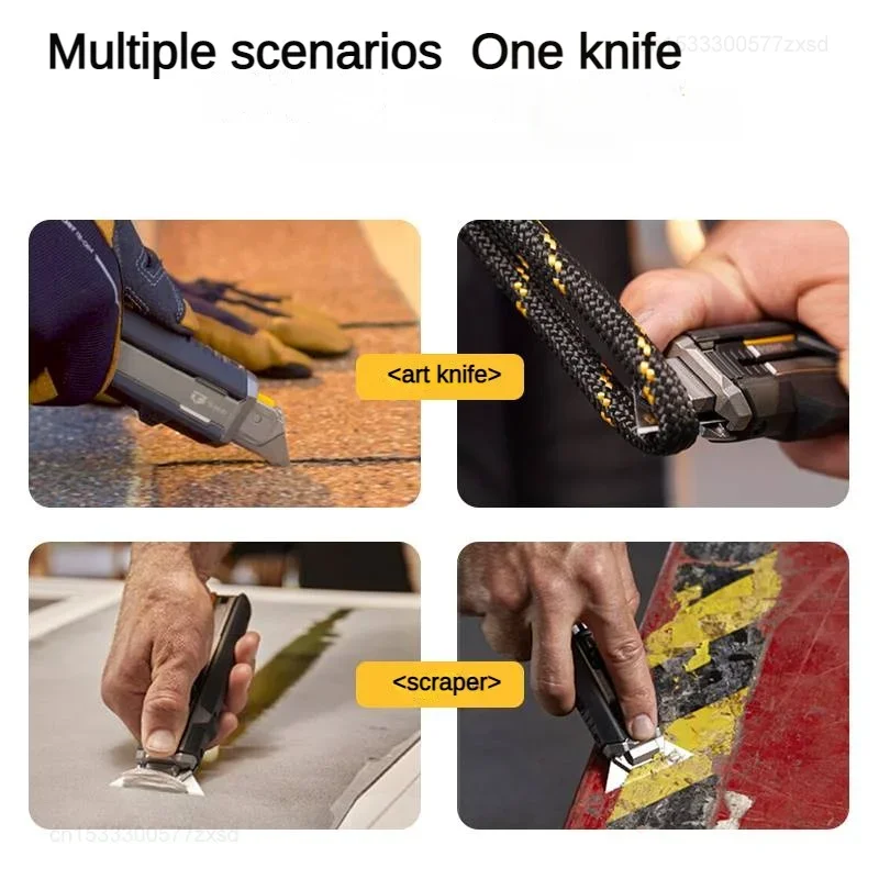 Imagem -06 - Xiaomi-toughbuild Art Knife Raspador de Deformação Genuine Papel de Parede Ferramenta de Deformação Pesada de Metal Tb-h4s501 Novo