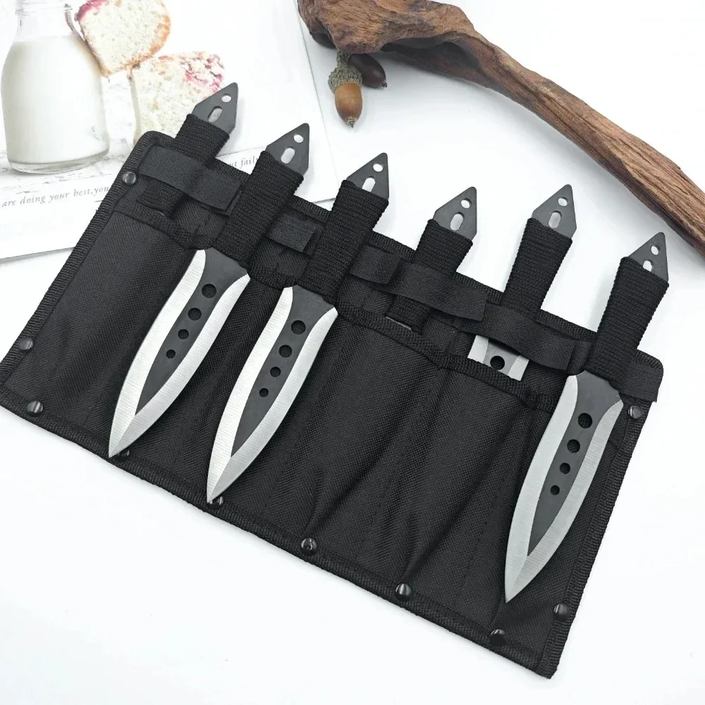 

6PCS a Set Non-Sharpened Darts Dull Edge Stainless Steel Toys for Sports Training