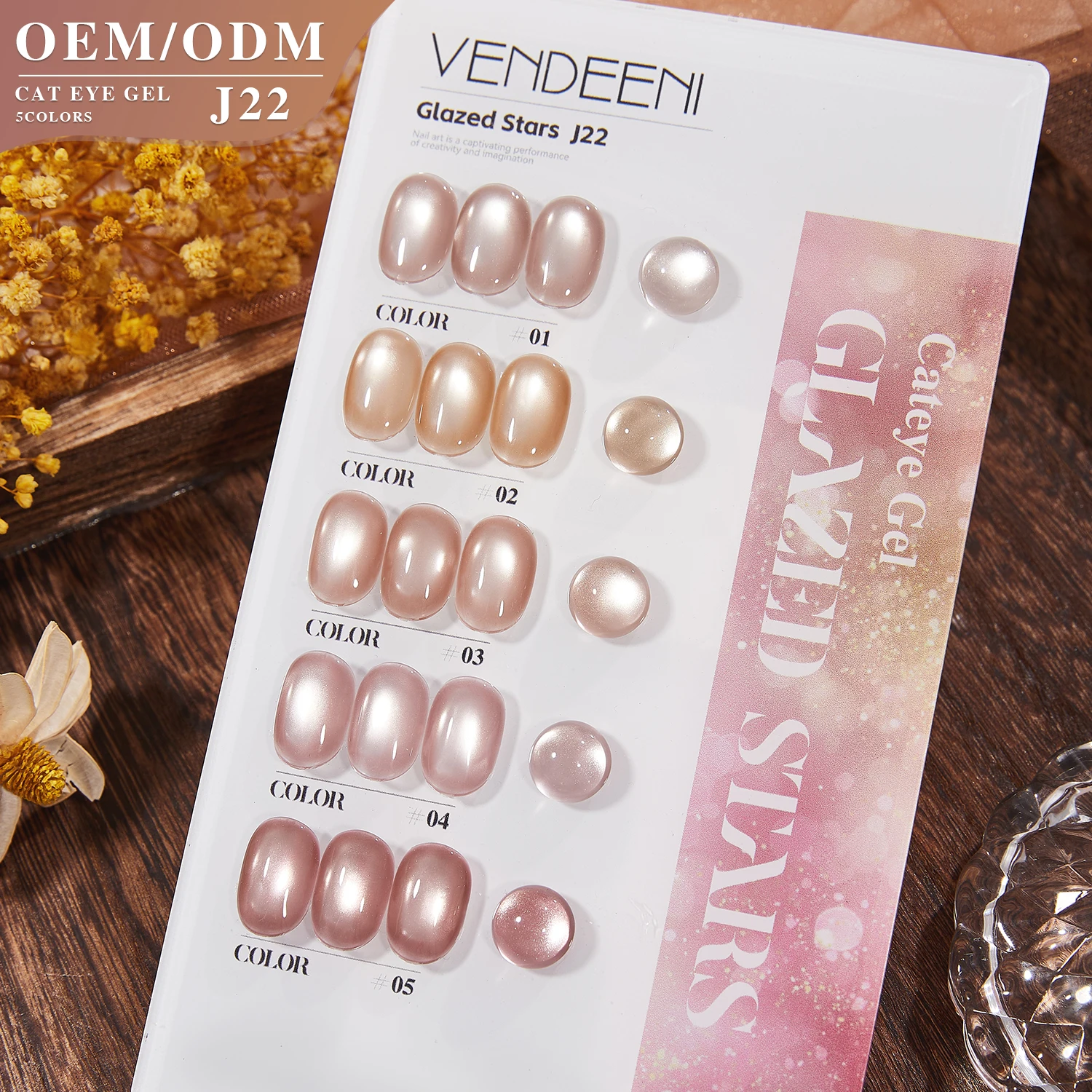 

Vendeeni, новый стиль, 5 цветов, стеклянные бусины, коллекция гель-лаков «кошачий глаз», TPO HEMA FREE, магнитный гель для ногтей «кошачий глаз» с лунным светом