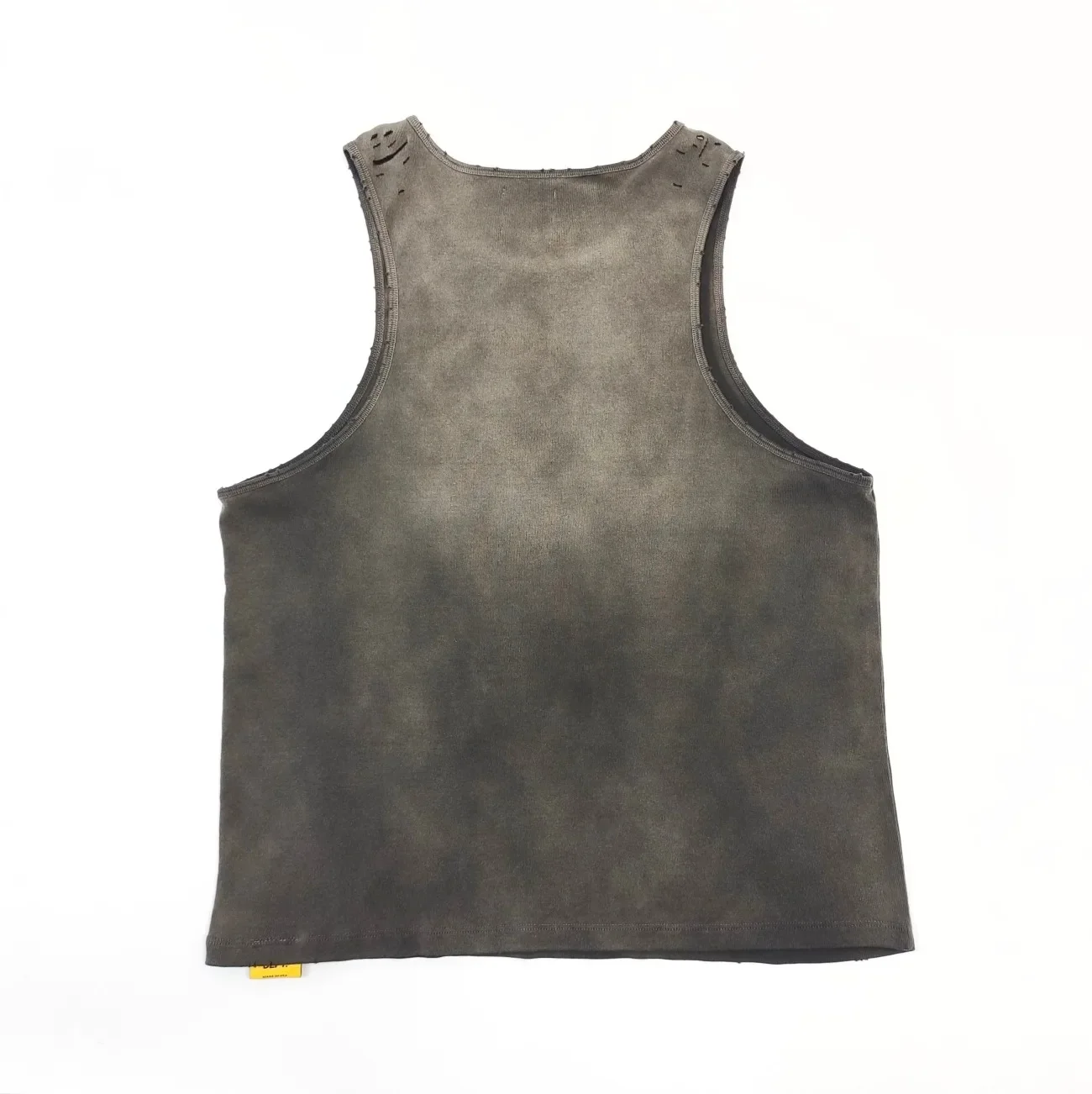 Gallery Dept letter spray color wash water do old vest