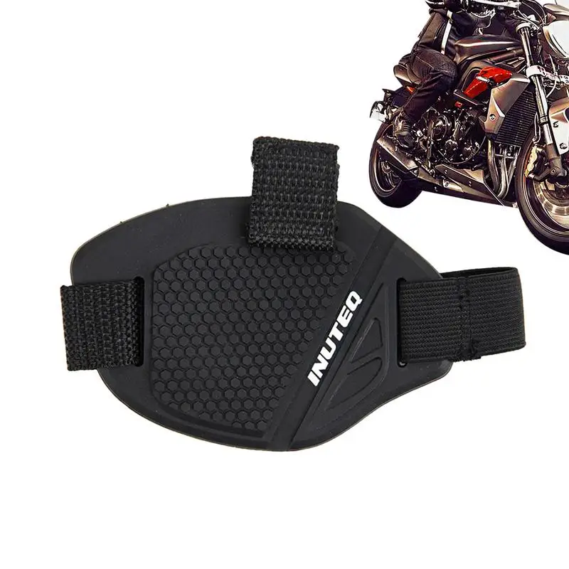 Motorcycle Shift Pad Rubber Boot Protective Cover Adjustable Shifter Shield Anti Slip Pad Shoe Cover Motorcycle Shoe Protection