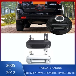 Rear Trunk Tail Door Handle Rear Tailgate Handle Doorknob Liftgate Door Buckle For Great Wall Hover H3 Haval CUV H3 2005-2012