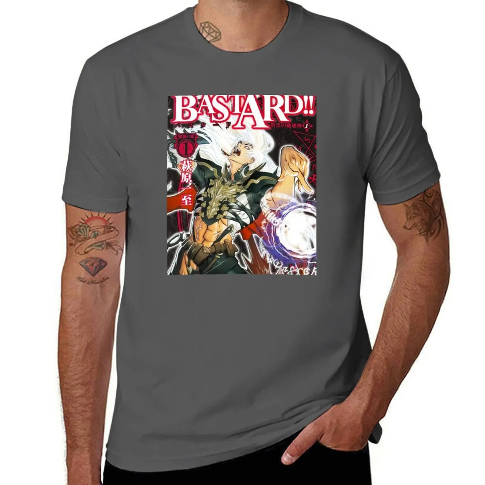 

Bastard Dark Schneider T-Shirt t shirt personalised anime t shirts for man T-Shirt