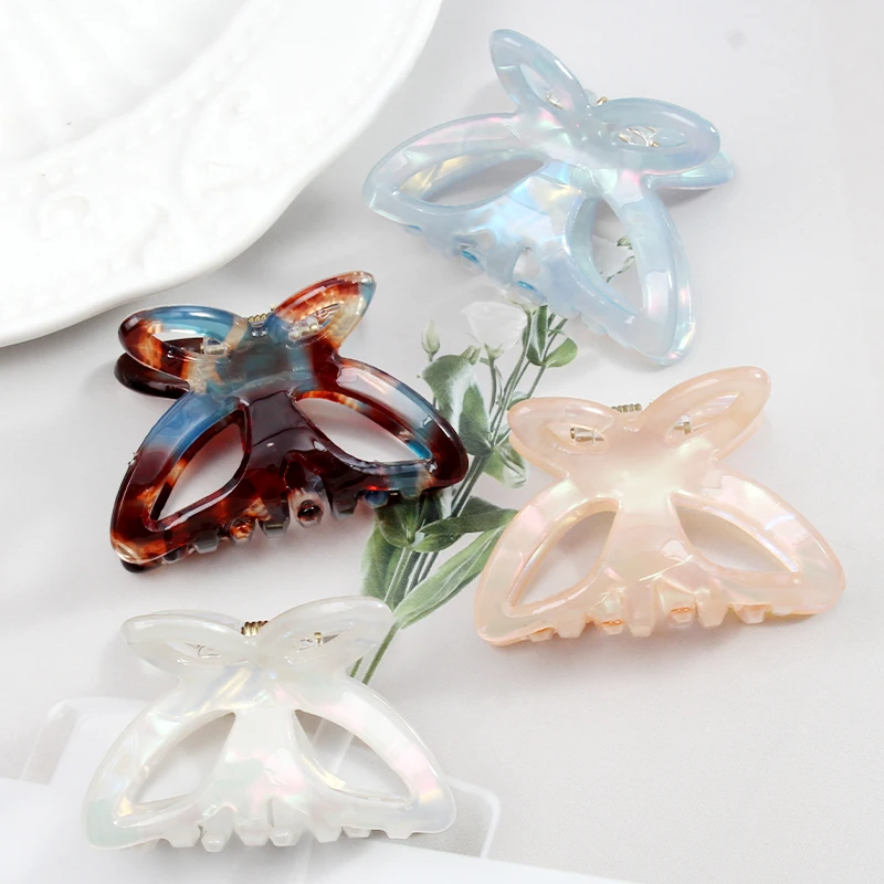 New Design-butterfly Hair Claw Clip, Small Women's Hair Clip for Girls, Hollow Hair Accessories Suitable As Gifts for Daughters