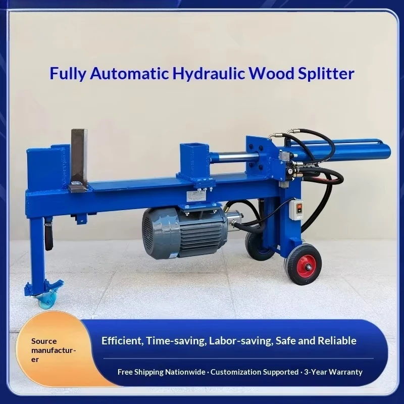 Thickened Household Electric-hydraulic Cupwood Splitter Automatic Rural High-horsepower 220V Wet Dry Wood Splitting