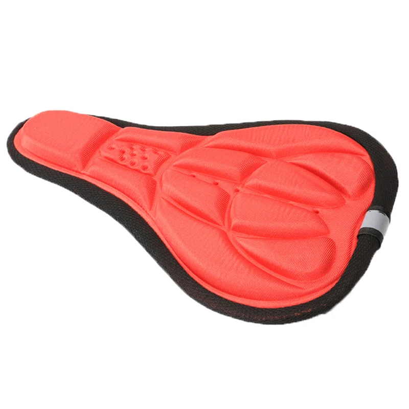 Soft 3D Padded Cycling Bicycle MTB Bike Seat Cover Cushion Sponge Foam Comfortable saddles Mat Cushion Bicycle Accessory