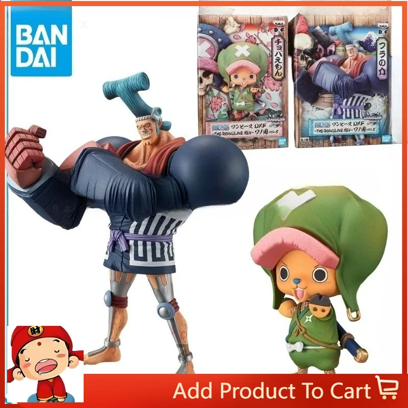 

In Stock Original Bandai BANPRESTO One Piece Franky Chopper Action Figure Animation Toy Gift Model Collector Anime Hobby Genuine